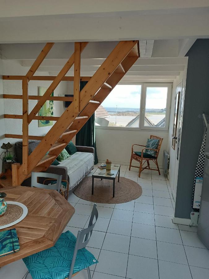 Maisonnette Vue Mer Panoramique Trestel Plage 4 Personnes Trévou-Tréguignec Zewnętrze zdjęcie